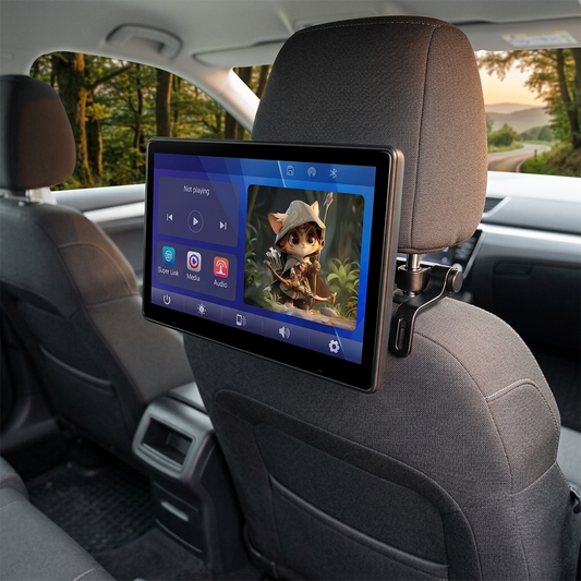 Écran appuie-tête voiture 9 pouces HDMI USB Bluetooth passagers
