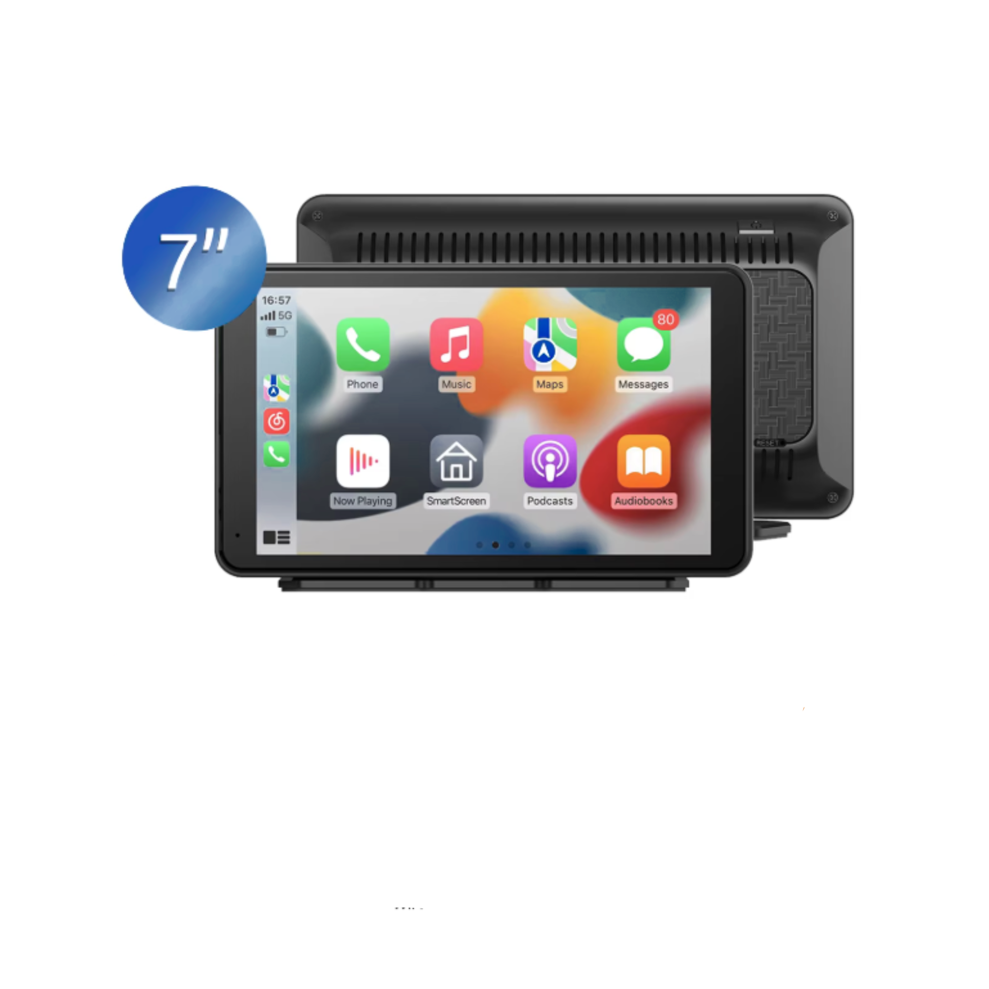 Écran CarPlay sans fil 7 pouces portable tableau de bord — MyCarConnect