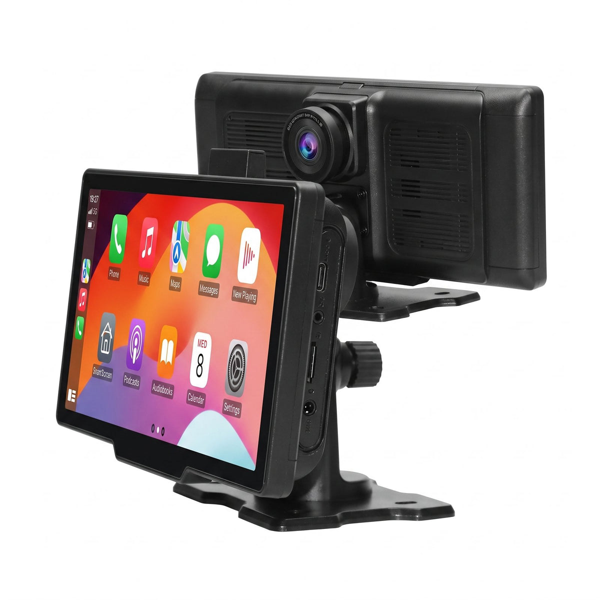 Enregistrement en boucle de la dashcam 4K intégrée