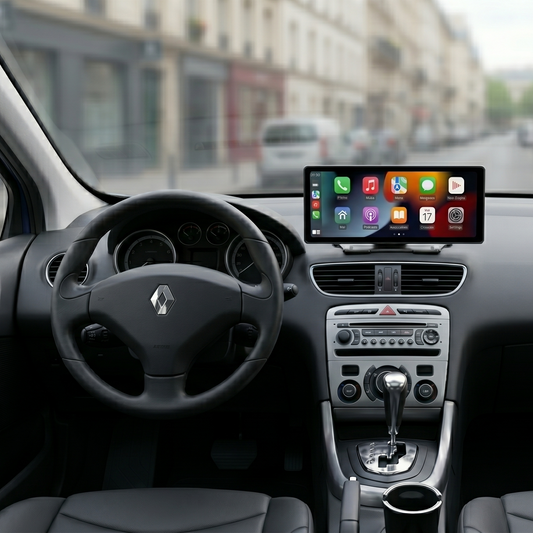 Écran CarPlay Android Auto sans fil tableau de bord 10 pouces