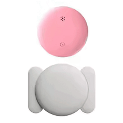 Mini traceur Bluetooth Find My coloris rose