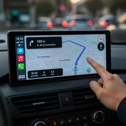 Support articulé orientable de l'écran CarPlay 10,26 pouces